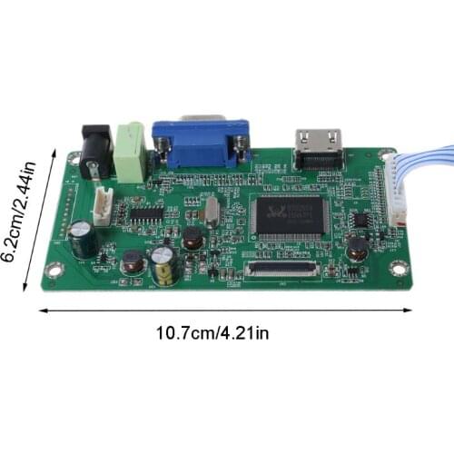 Universal VGA VIDEO Lcd Controller Board Driver Module for 11.6" 13.3" 14" 15.6" 17.3" N116HSE LTN133HL01 B156HTN03.0 E56B