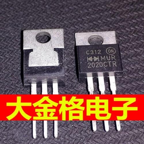 In Stock 100% New&original 5pcs/lot MUR2020CTR 20A200V TO220