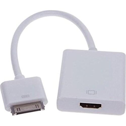 External Extension Of Adaptation HD Female to 30P Dock Male Cable for iPhone 4 4S iPad 2 3