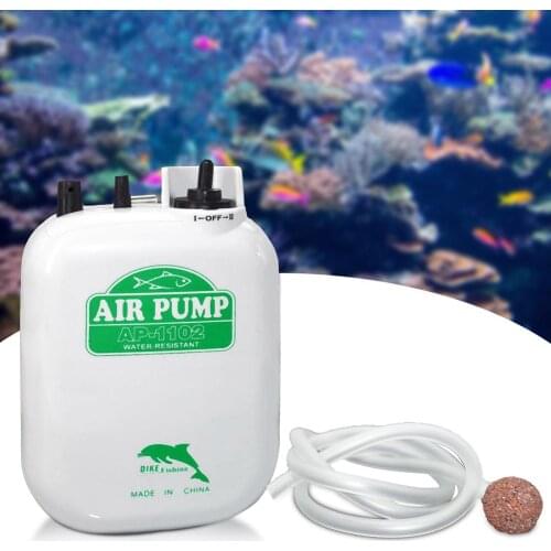 Waterproof High-power Fishing Air Pump Oxygen Pump Aquarium Air Pump Long-life motor type for battery charging for night fishi