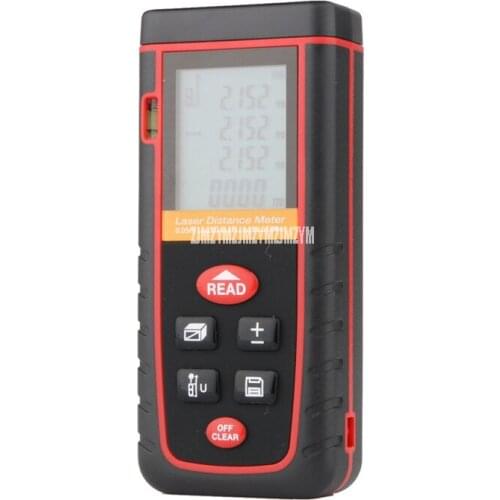 S80 80M High Accuracy Laser Distance Meter Rangefinder Digital LCD Display Laser Range Finder Distance/Area/Volume Measure Tool