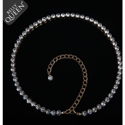 Women Belly Dance Jewelry Accessories Metal Gold Belt for Women Body Chain