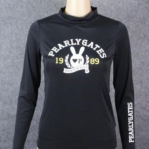 Womens Golf Long Sleeve Base Coat Summer Ultra Thin Sunscreen Underwear Ultraviolet-Proof