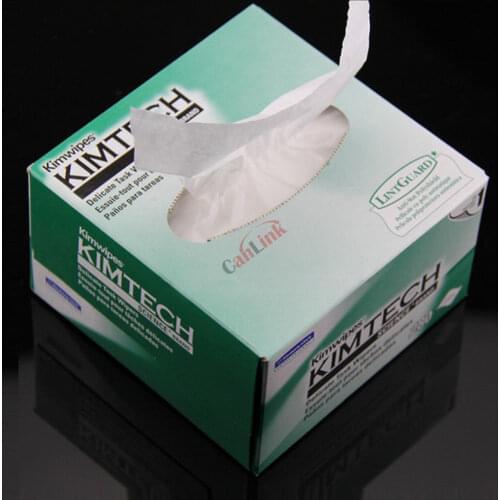 10pcs/lot 210 x 110mm Kimtech Kimwipes Delicate Task Wipes 280 Pieces Per Box For Optical Components Free Shipping