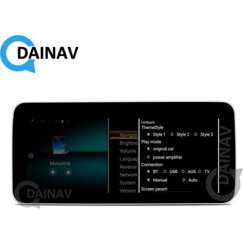 10.25 inch Car Auto radio Player For-Mecerdes Benz C GLC CLS 2014 2015 2016 2017 Car Multimedia Player GPS Navigation