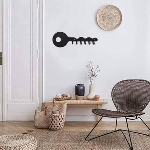 Key Holder for Wall Mount Decor Metal Hanger for Front Door Kitchen Store House Vehicle Keys Vintage Decor