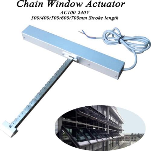 AC Window Closer Kitchen Window Opener Chain Motor Electic Window Opener Remote Control