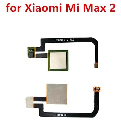 For Xiaomi Mi max 2 Fingerprint Flex Cable Touch ID Sensor Return Key Menu Button Flex Cable Replacement Repair Parts