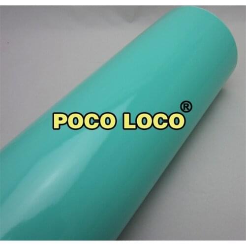 Tiffany Blue Glossy Vinyl Wrap PVC Use It On Car Wraps Vehicle Bikes Quads Boats