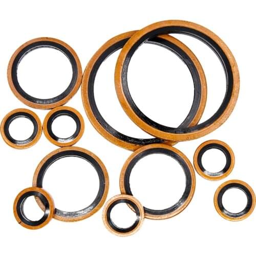 JB982 copper bonded washer high pressure resistance/high temperature resistance M39-M60 hydraulic combination tubing washer