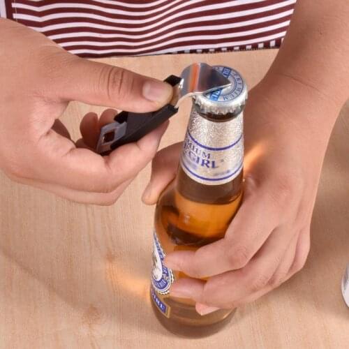 Stainless Steel Can Opener Versatile Magnetic Bottle Opener Tin Opener for Home Multi-Purpose Bottle Opener Wine Opener