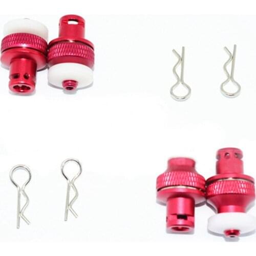 1 Set Alloy Front & Rear Magnetic Body Mount For TRAXXAS TRX-4 TRX4 TACTICAL UNIT 82066-4 BODY -SET TRX4201FRA RC Car Spare Part