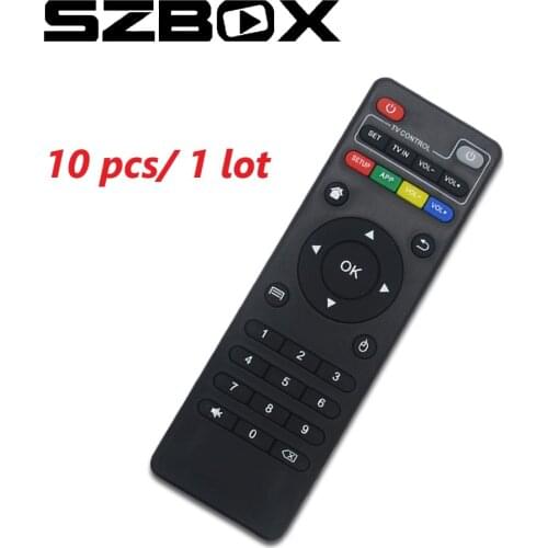 10pcs Universal IR Remote for Android TV Box A95X F3 X2CUBE/Mecool K7/HK1/Z28/T95X/ X96 mini/AM6 Replacement Remote Controller