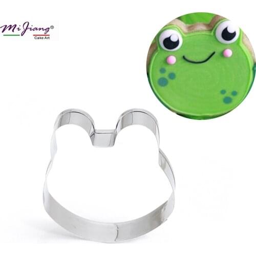Stainless Steel Frog Biscuit Cookie Cutter Slicer Baking Pastry Tools DIY Cake Decoration Mould Confeitaria Bakeware S7072