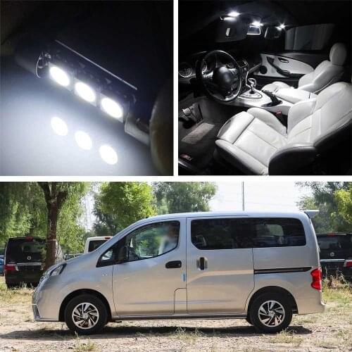 Canbus LED Lamp Interior Map Dome Trunk Plate Light Bulbs For Nissan Nv200 2010-2017
