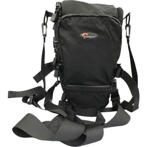 Toploader Pro 75 AW Lowepro Digital SLR Camera Triangle Shoulder Bag Rain Cover Portable Waist Case Holster For Canon Nikon