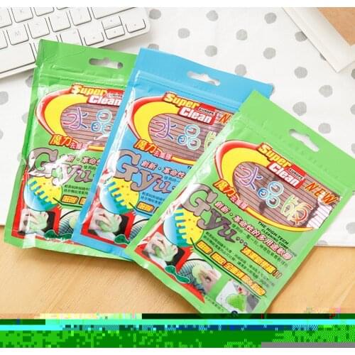 Universal Clean Glue Gum Silica Gel Car Keyboard Dust Cute Sticky Cleaner High Soft Magic Durable Dirt Green Practical Qual Q3B4