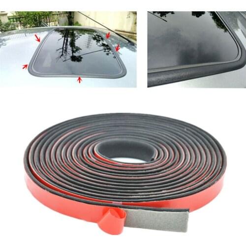 Glass Windshield Moulding Seal Rubber Roll Accessory Replacement Universal