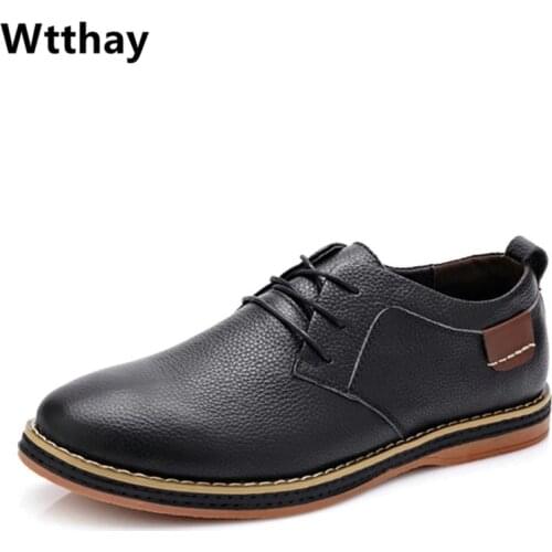 Wtthay Men's Lace-up Shoes