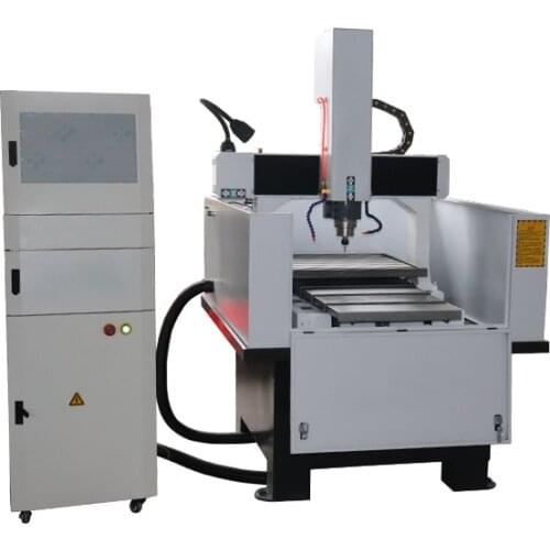 Closed High Quality Mini CNC Router Metal 3D Engraving Machine 4040 6060 6090