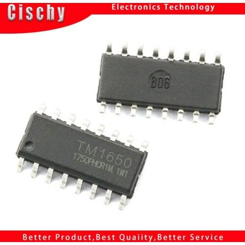 10pcs TM1650 SOP-16 LED 1650 SOP16 drive control new original