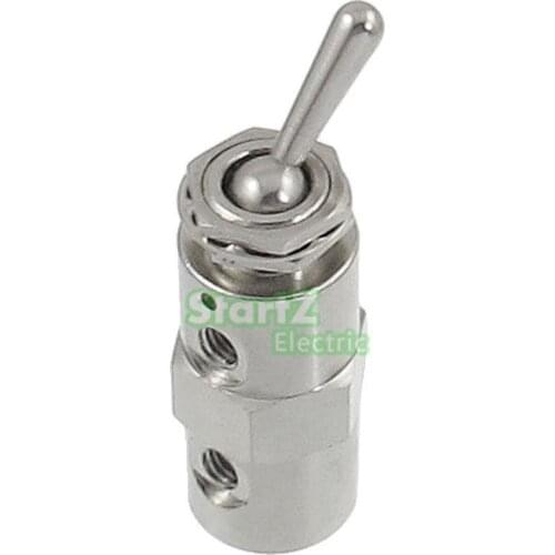 2 Position 5 Way Cylindrical Mechanical Air Pneumatic Valve TAC2-4V