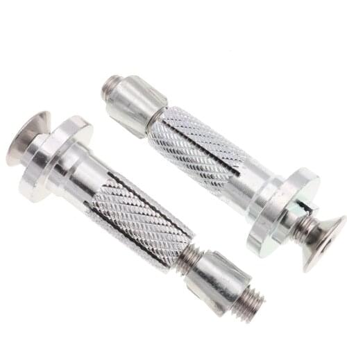 2Pcs 22mm Retrofit Motorcycle Handguard Mounting Bracket Holder Screw