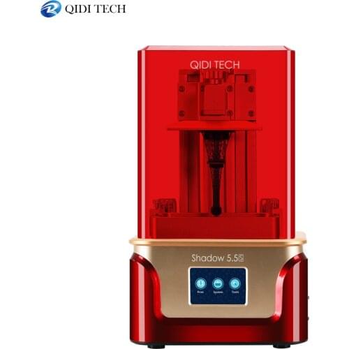 QIDI TECH SLA /LCD 3D Printer Shadow 5.5 S , UV LCD Resin Printer with Dual z axis Liner Rail, Build Size 115*65*150mm