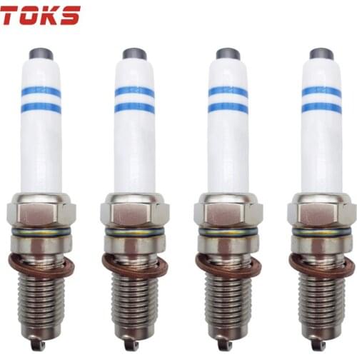 4PCS 04E905612 Iridium Spark Plug For Volkswagen Beetle Golf Jetta Polo Santana ZKER6A-10EG 024140512 0241145515 04E 905 612
