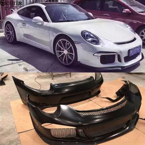 911 991.1 GT3 Style Car body kit front bumper rear bumper rear spoiler for Porsche 911 Carrera 991.1 GT3 STYLE 10-15