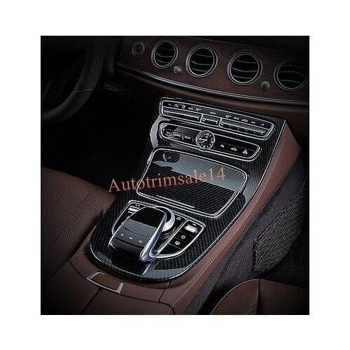 ABS Gear Box Panel Frame Cover Trim For Mercedes Benz E-Class W213 2016 2017