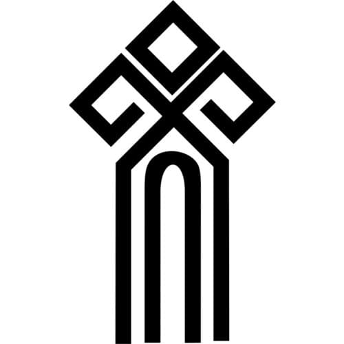 Car Stickers Decor Motorcycle Decals Chur Slavic Symbol Decorative Accessories Creative Sunscreen Waterproof PVC