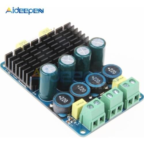 DC 8V-32V TDA7498 2 * 100W Dual-Channel Stereo Digital Amplifier Board 4/6/8 Ohms Amplifiers Stereo Module 12V 24V