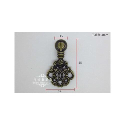 Hardware supplies Antique doorknob cabinet handle antique vintage drawer single hole handle