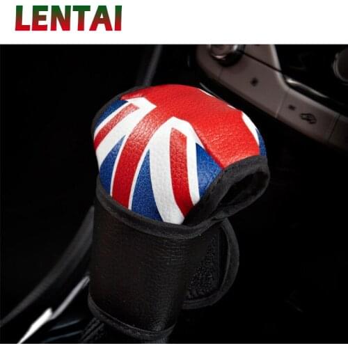 LENTAI For Hyundai solaris i30 tucson 2017 ix35 accent Chevrolet cruze captiva aveo MG 1Pc Car Gear Shift Collars Cover Leather
