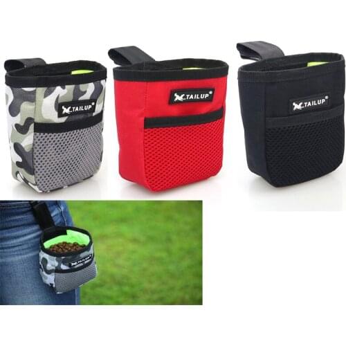 Pet Snack Bag Bait Dog Outdoor Food Bag Dogs Snack Bag Useful Pet Supplier Dog Training Treat Dog Carriers Pack