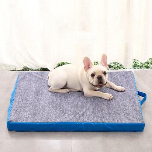 New Dog Cooling Mat Summer Cool Feeling Dog Bed for Medium and Large Dogs Cats Breathable Household Pet Sofa Sponge Pet Ice Pads