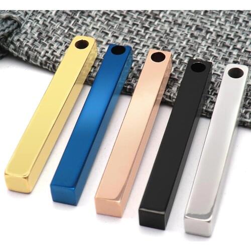 Wholesale 20pcs Name Tag Stainless Steel Charms Custom Pendant Charm DIY Necklace Accessories Bracelet Jewelry Dog Tag For Girls