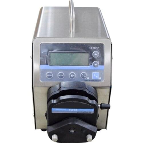 Speed Control Peristaltic Pump Led Digital Display Low Flow Precise Variable Pump for Water Pumps Fluid BT100S-ZY15