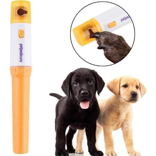 Portable Pet Cat Dog Nail Grooming Grinder Trimmer Clipper Electric Painless Dog Nail Clipper File Kit Pet Paw Grooming Tools
