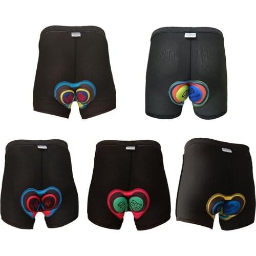 Gel Pad Shockproof Cycling Shorts Men Women Underpant MTB Road Bike Liner Shorts Quick-Drying Bicycle Padded Underwear