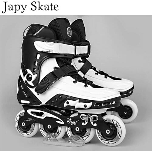 Japy Skate Original Freestyle MT Professional Slalom Inline Skates Adult Roller Skating Shoe Sliding Free Skating Patines Adulto