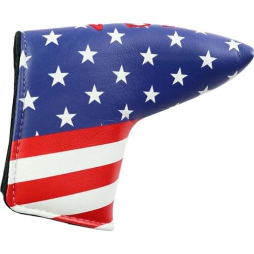Universal Golf Putter Headgear Headgear Lightweight Golf Cover PU Leather