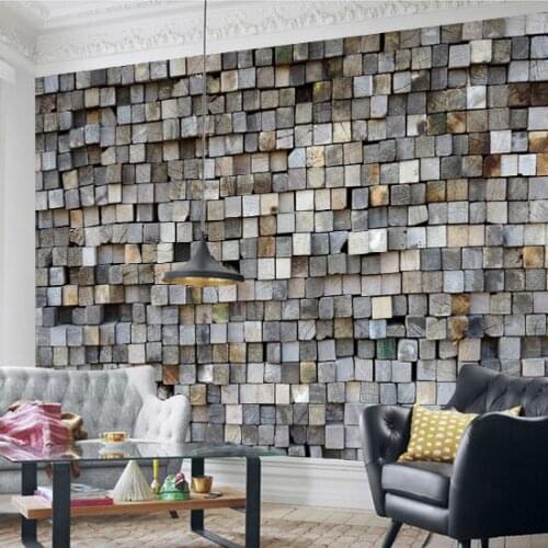 Vintage 3d wood Wallpaper 3d wall photo mural wall paper for living room tv background 3d wall mural 3d mural Sticker home decor