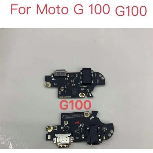 10PCS New Original For Moto G100 USB Charging Dock Jack Plug Socket Port Connector Charger USB Board Flex Cable For Moto G 100