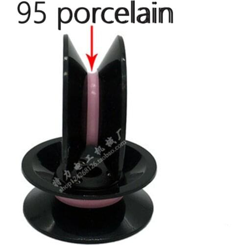 1004 guide wheel combined thread passing wheel 40mm ceramic plastic thread passing wheel wire textile tension gun pay-off stand