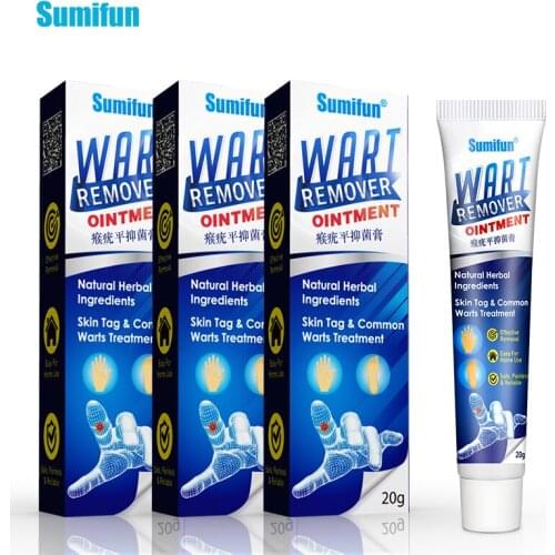 3Box Warts Removal Ointment Skin Tag Remove Cream Corn Treatment Herbal Extract Medical Plaster Skin Whitening Care