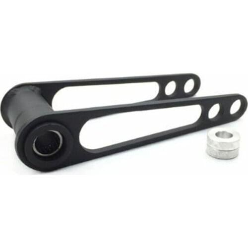 Motorcycle Black Aluminum Rear Suspension Lowering Kit Link 3.5" Lower For Kawasaki KFX450R Custom