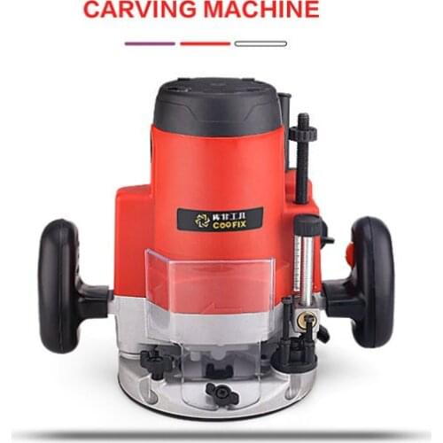 AC220V 50HZ 1800W M1R-DS-12 small multi-function electric trimming machine Woodworking slotting machine (presented 15pcs cutter)