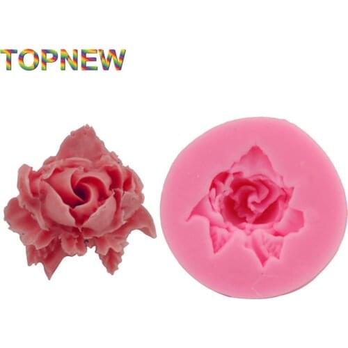 Quality DIY Flower Molds Fondant Candy Moulds 100% Safe Bakeware Pastry Tool Chocolate Soap Silicone Mold Hot SGS C1745